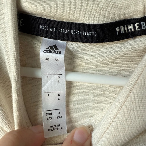 Men’s Adidas Cream Light Sweatshirt - Picture 4 of 6